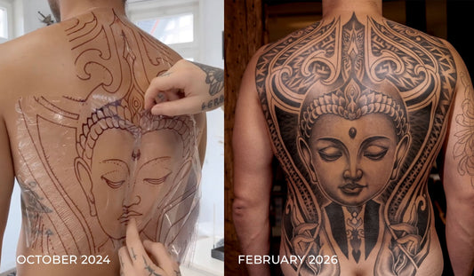 Healed Tattoos with STANDSTILL