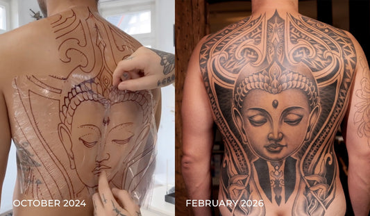 Healed Tattoos with STANDSTILL